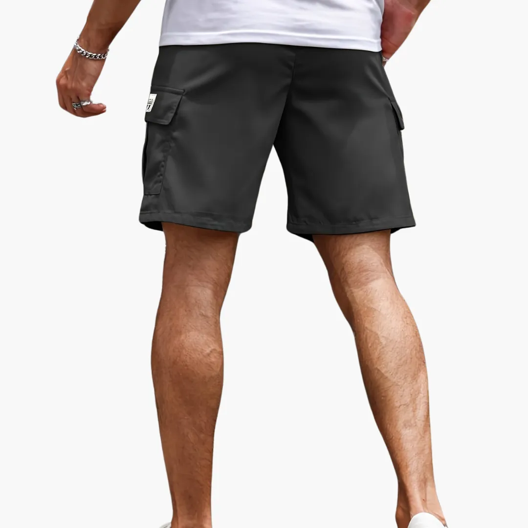 Men's Cargo Shorts - Versatile Outdoor Wear with Multiple Pockets