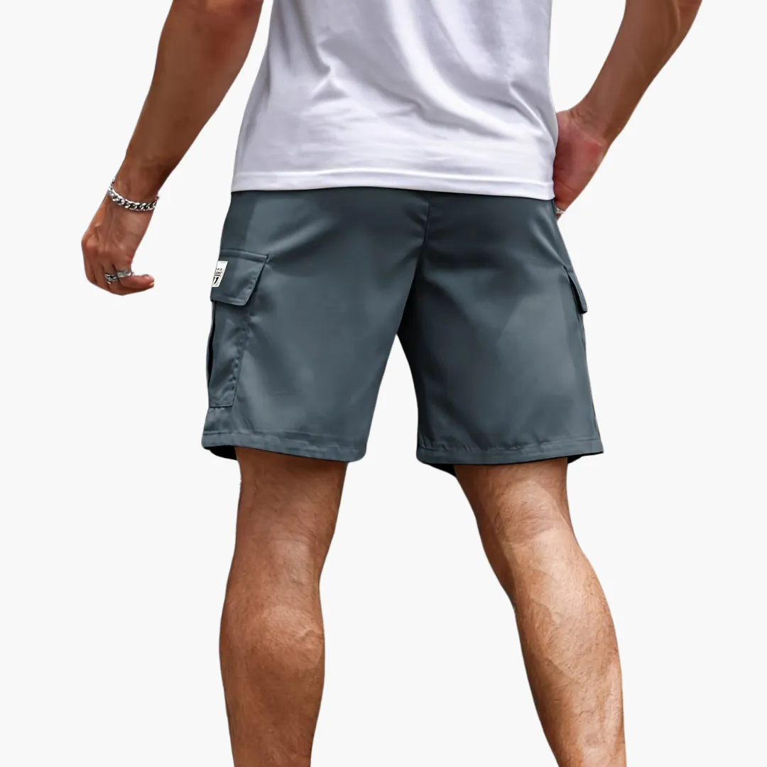 Men's Cargo Shorts - Versatile Outdoor Wear with Multiple Pockets