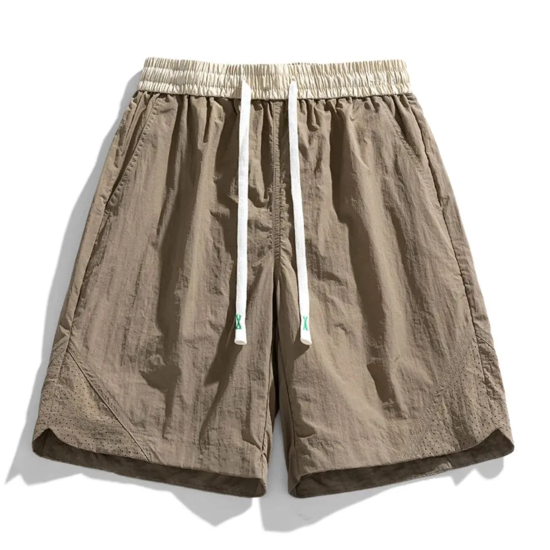 Men's Kitami Shorts Featuring Drawstring and Flexible Waistband