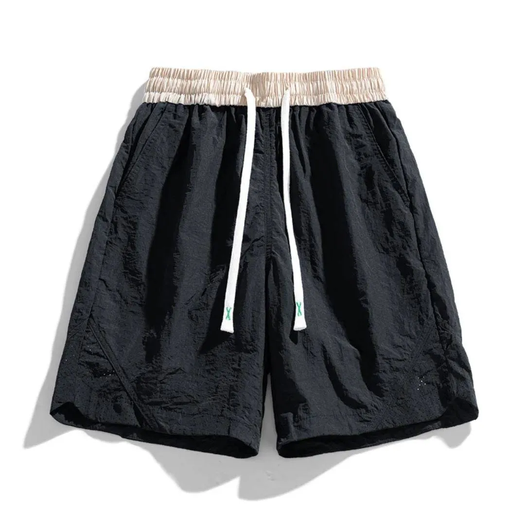 Men's Kitami Shorts Featuring Drawstring and Flexible Waistband