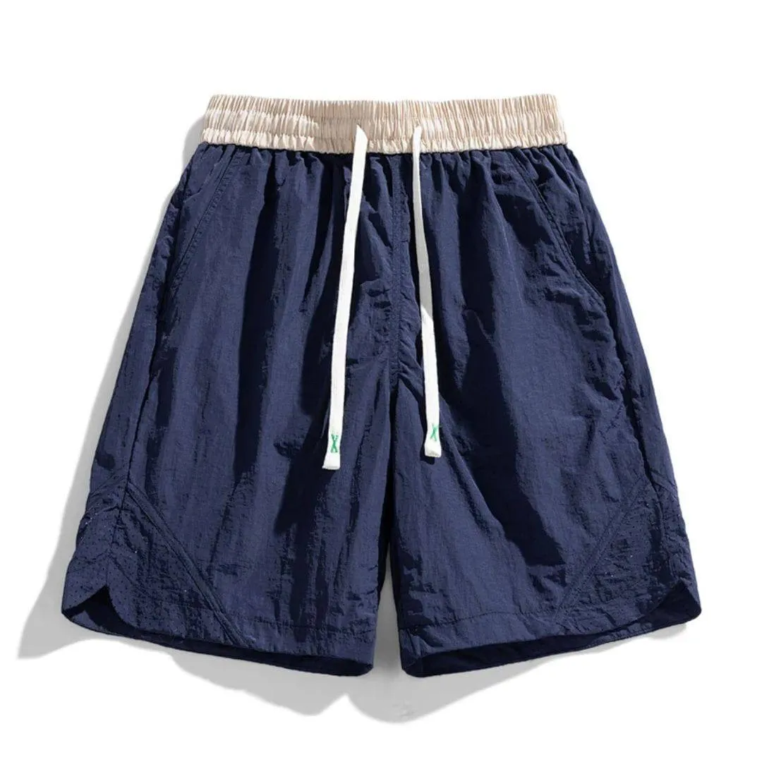 Men's Kitami Shorts Featuring Drawstring and Flexible Waistband