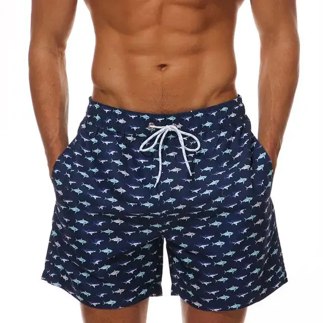 Men's Lightweight Quick-Dry Swim Trunks