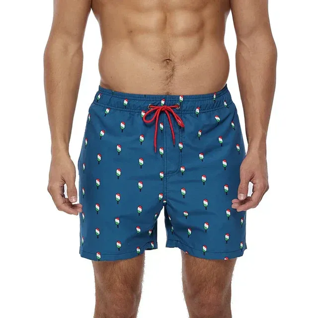 Men's Lightweight Quick-Dry Swim Trunks