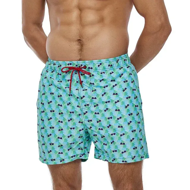 Men's Lightweight Quick-Dry Swim Trunks
