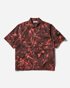 Men's Scan Camo Print Shirt Black