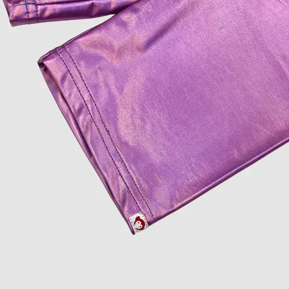 Metallic Bike Shorts