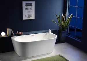 Miami 1500 - Acrylic Back-To-Wall Bath