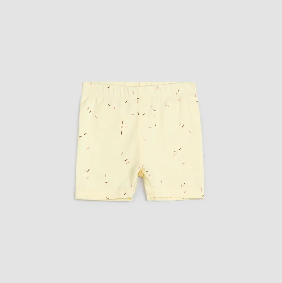 Miles The Label Baby Sprinkles Print Bike Short