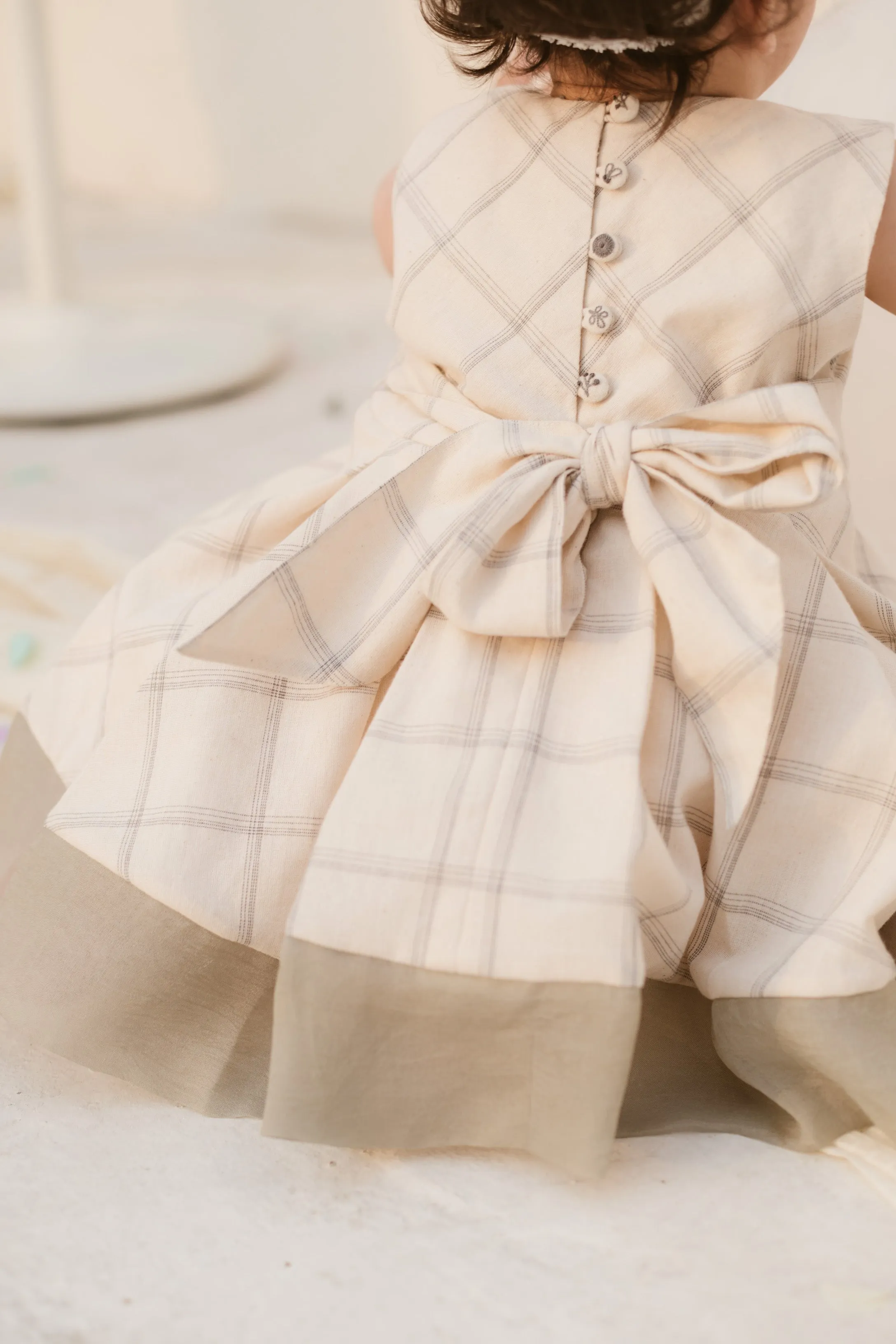 Mini checker dress