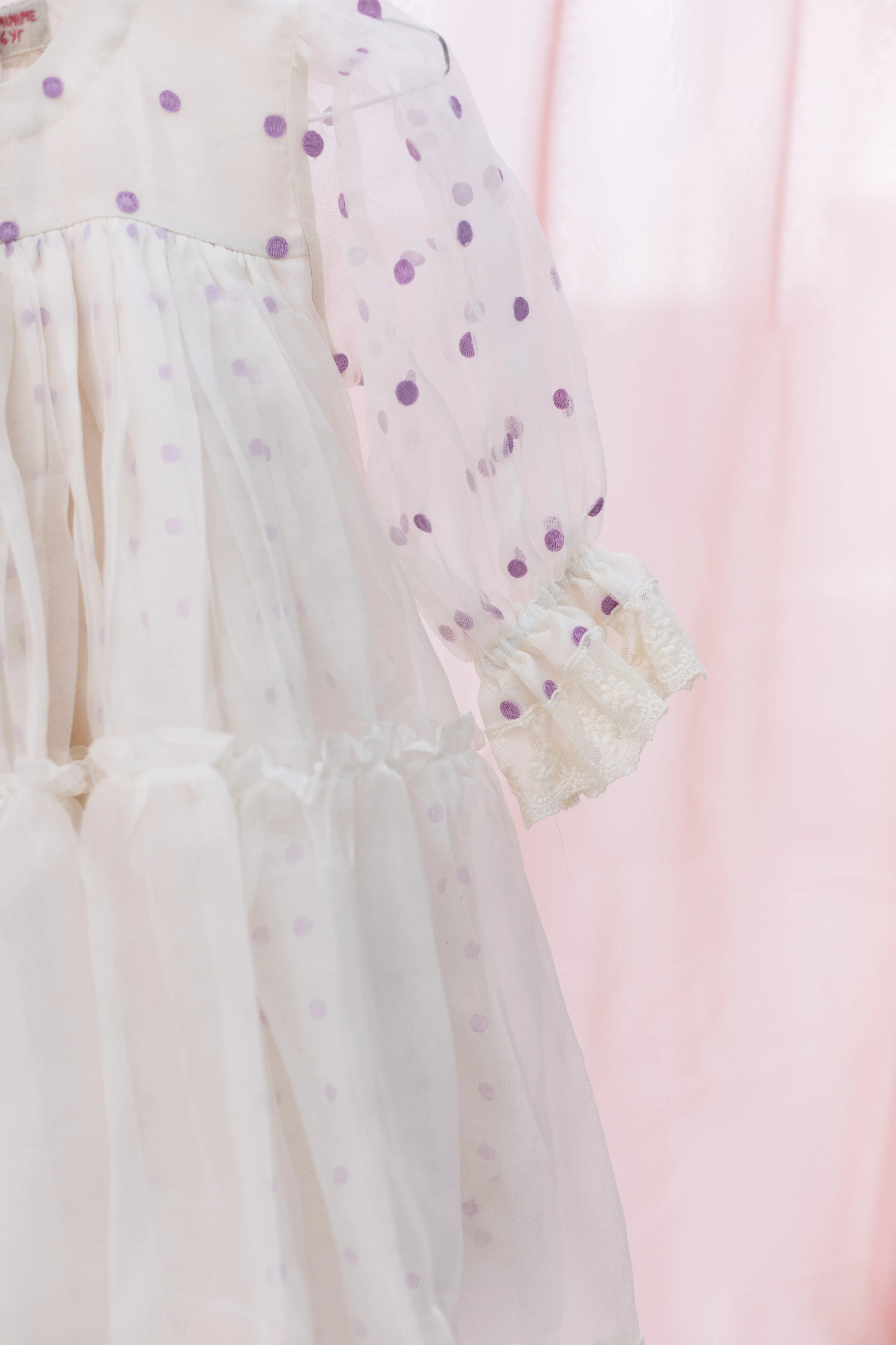 Mini orchid dress