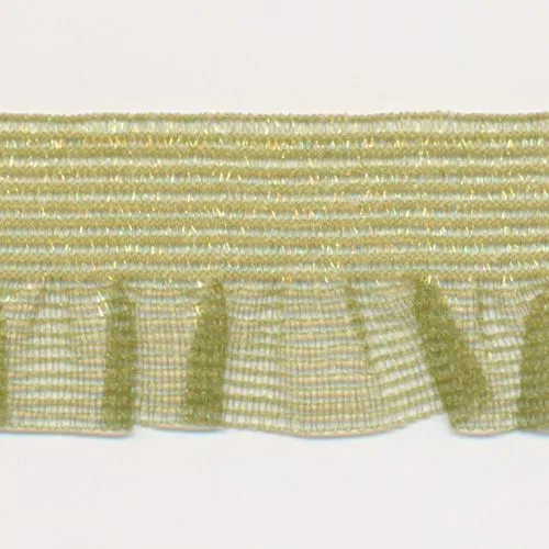 Mist Organdy Frill Stretch #30 Sage Green