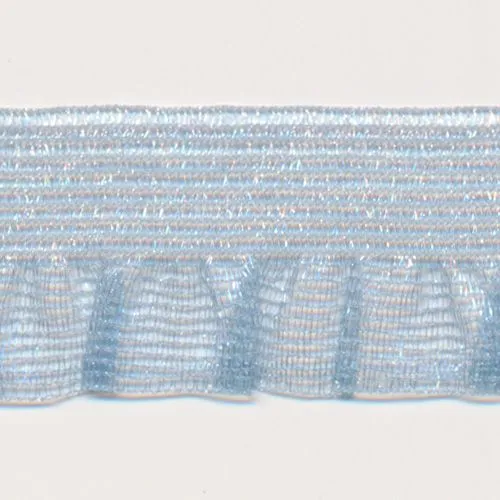 Mist Organdy Frill Stretch #82 Blue Light