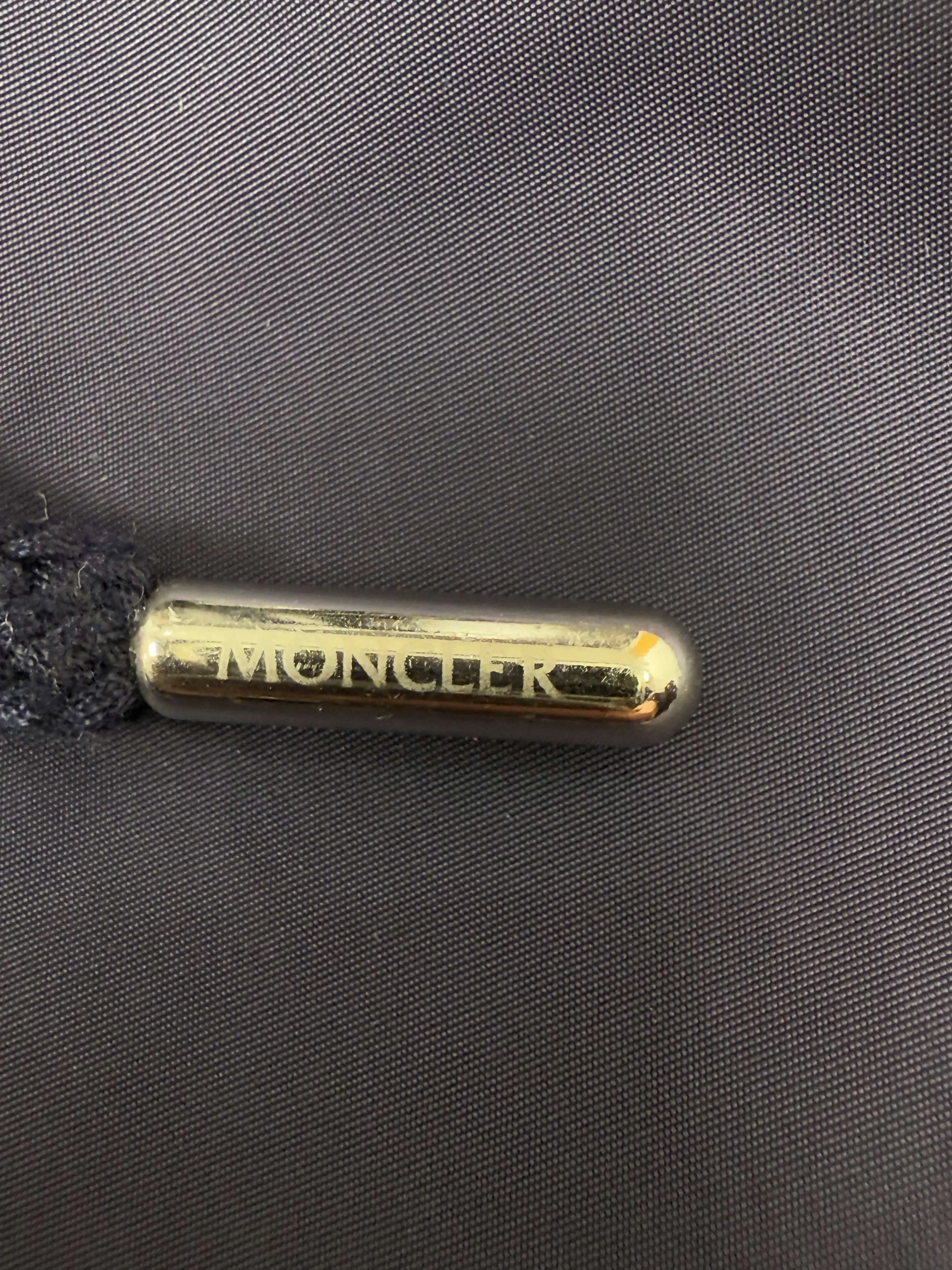 Moncler Badge Logo Swim Shorts - Navy