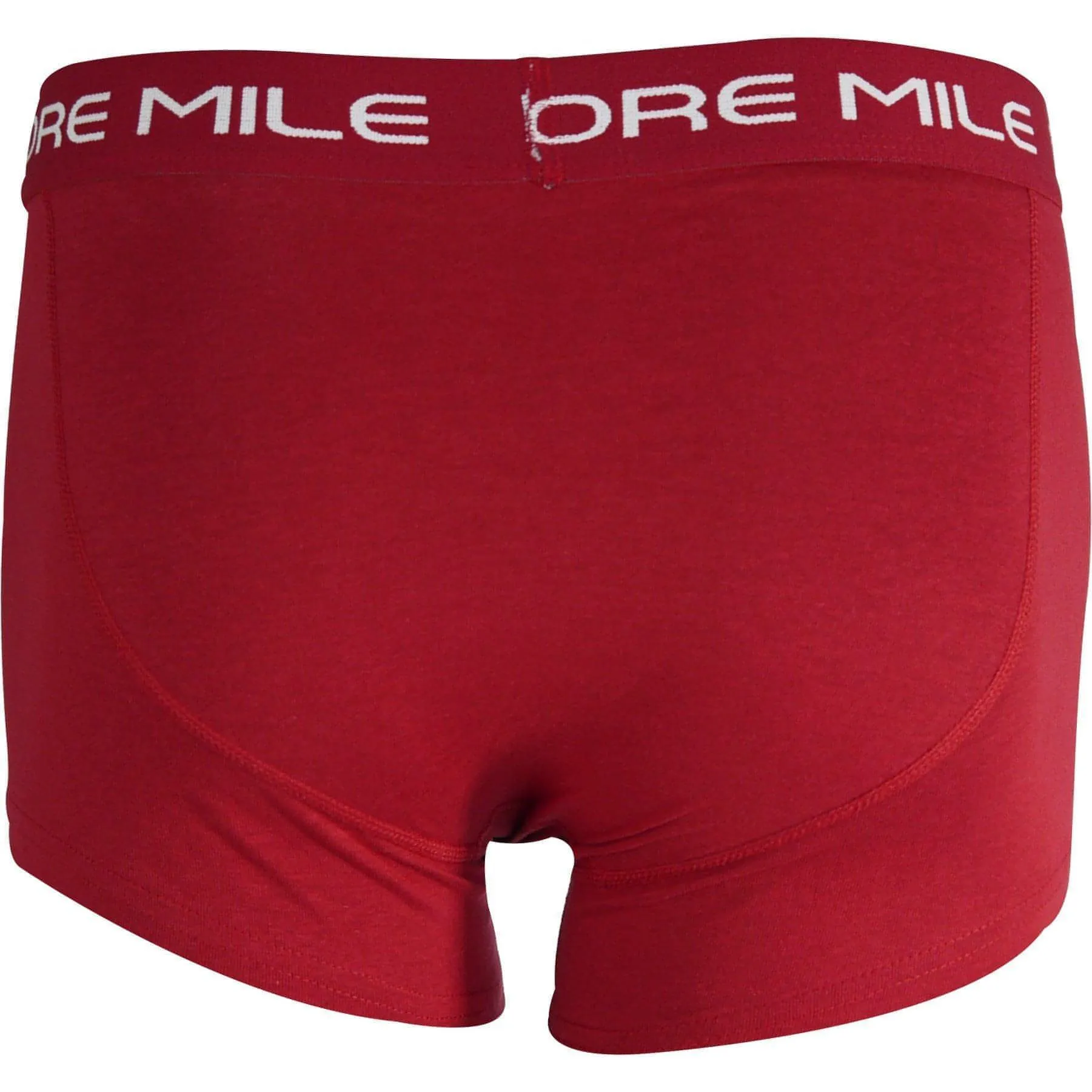More Mile Classic (2 Pack) Mens Boxer Shorts - Black