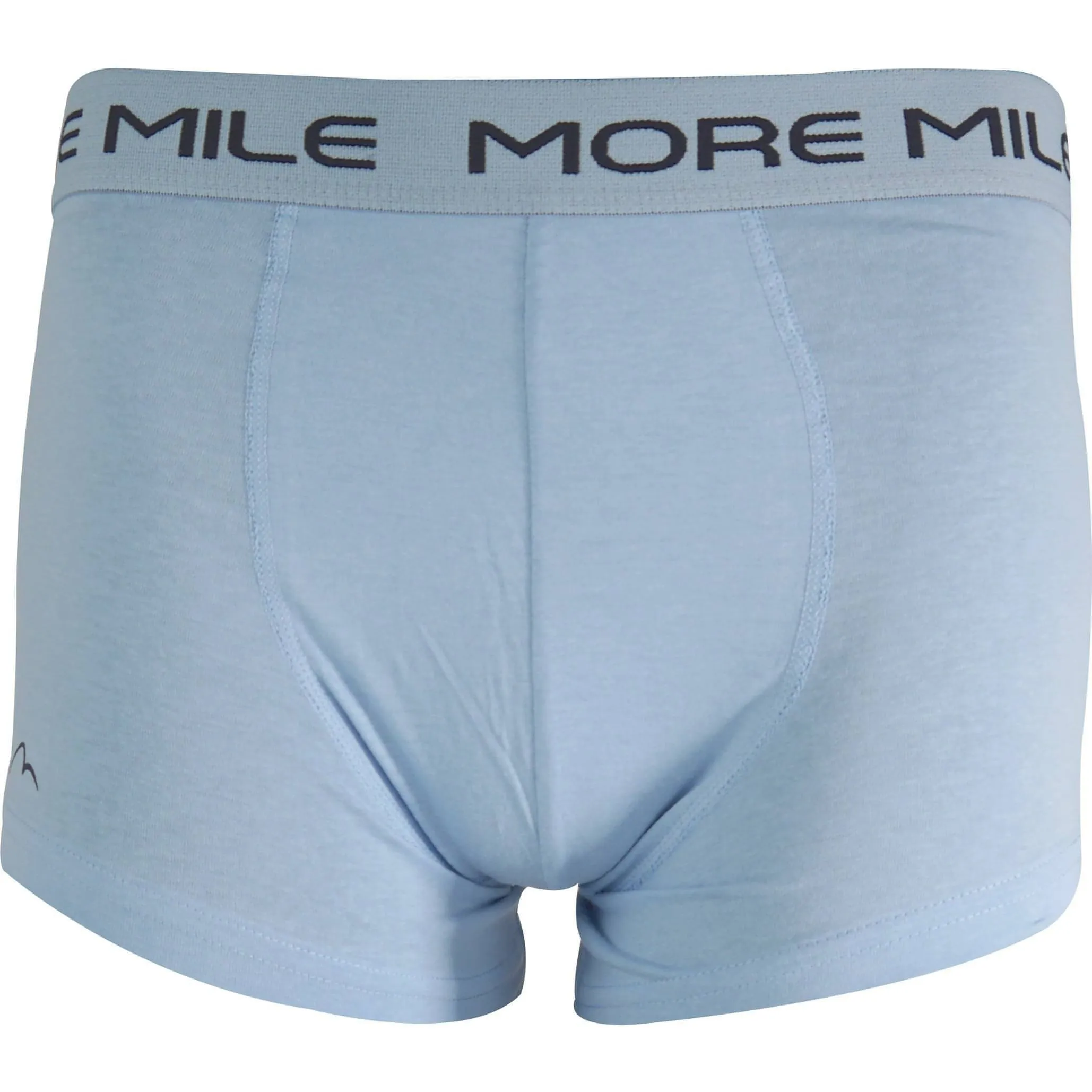 More Mile Classic (2 Pack) Mens Boxer Shorts - Navy
