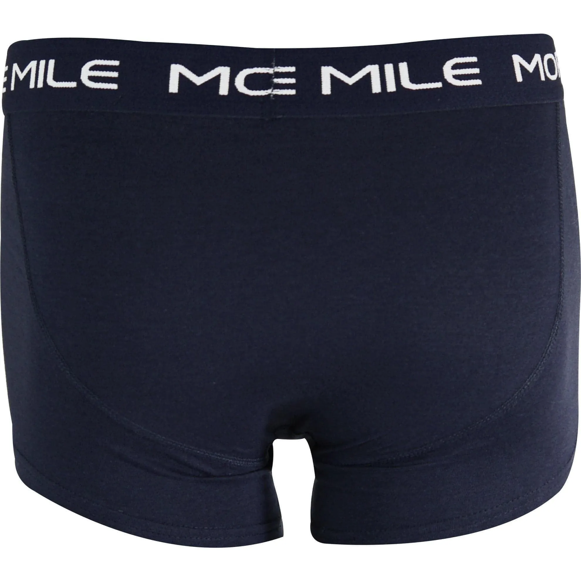 More Mile Classic (2 Pack) Mens Boxer Shorts - Navy