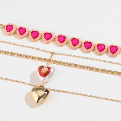 Multi-Layered Alloy Necklace