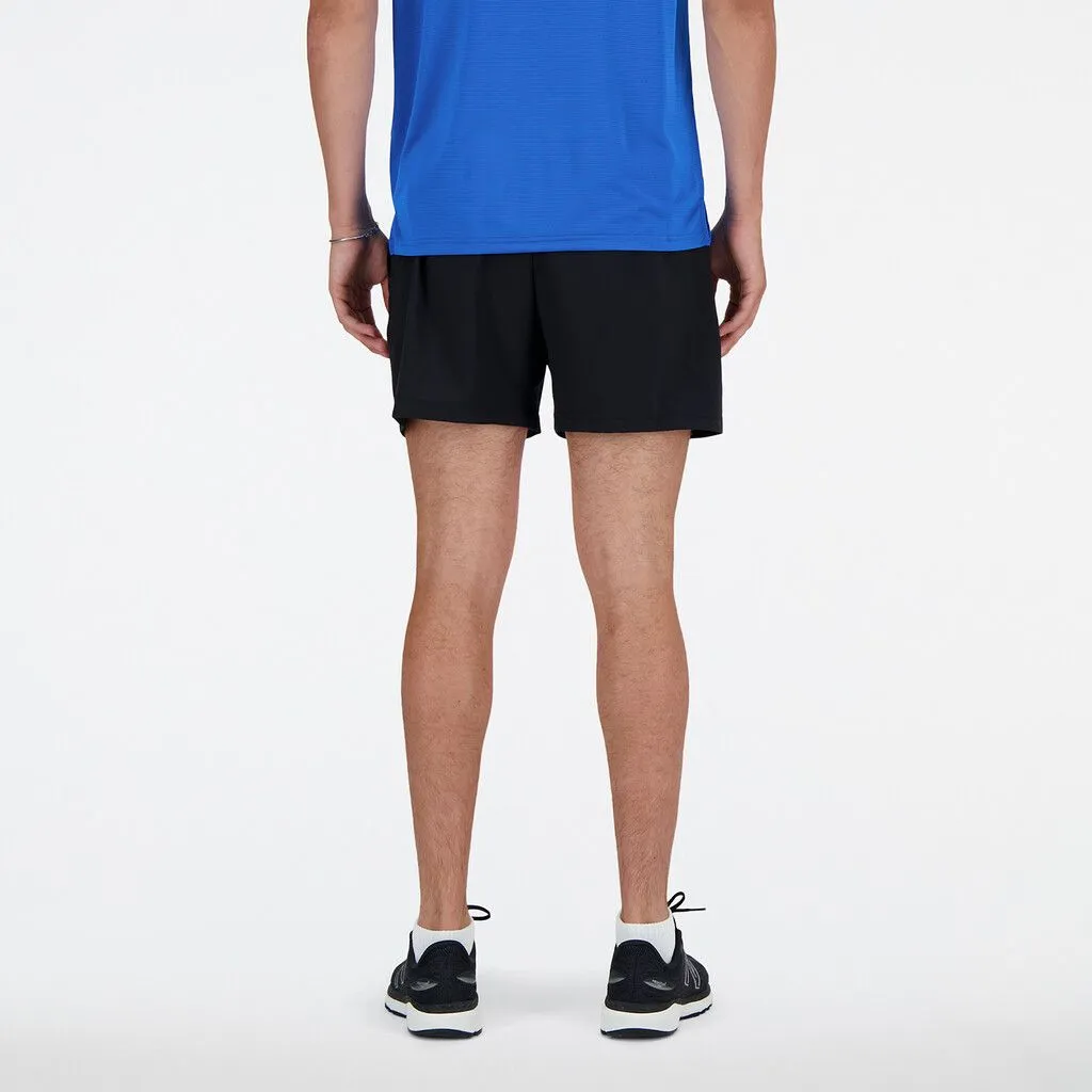 New Balance Sport Essential lined Short 5" Mens) - Black
