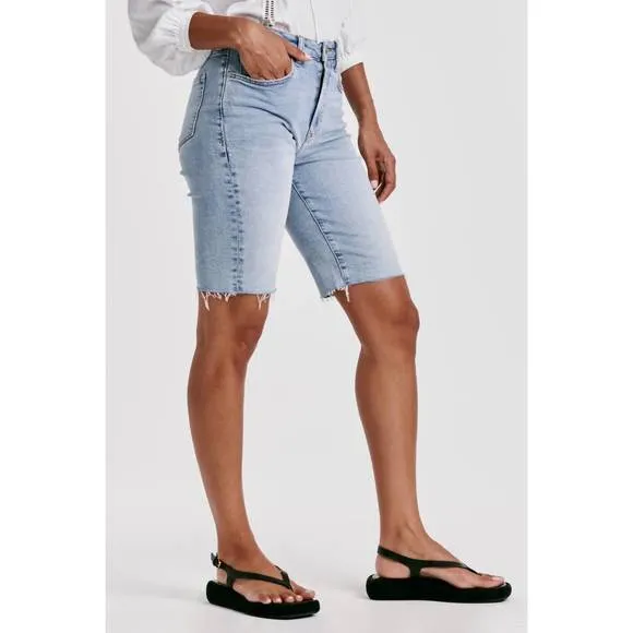 NEW DEAR JOHN DENIM indy super high rise long shorts in wezley