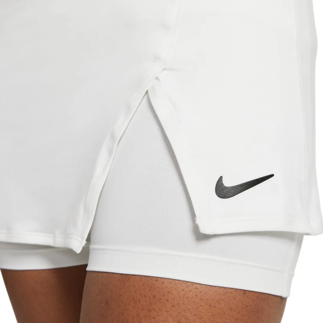Nike Womens Court Victory Skirt - White/Black