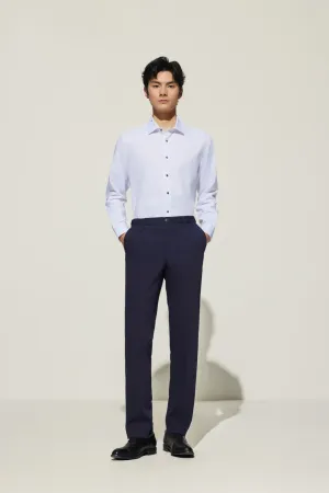 Non-Iron Silky Touch Smart Fit Twill Shirt with Design Detail
