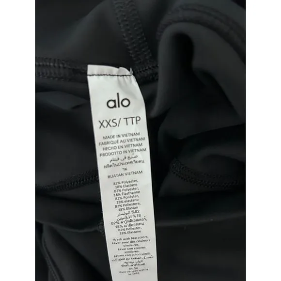NWT Alo Airlift 5” Black  Energy Shorts NWT Size XXS