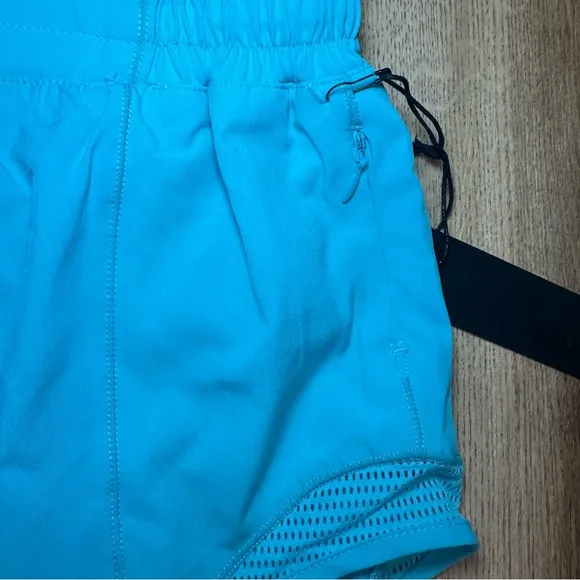 NWT Savvi Women’s Athletic Teal Shorts Size Small