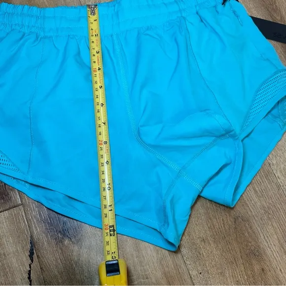 NWT Savvi Women’s Athletic Teal Shorts Size Small