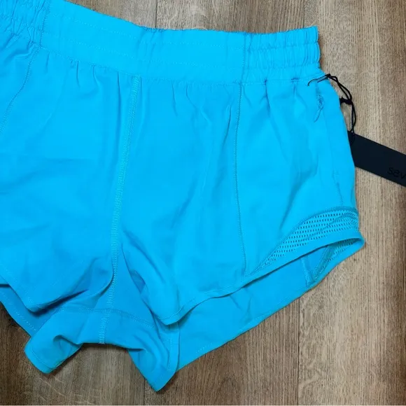 NWT Savvi Women’s Athletic Teal Shorts Size Small
