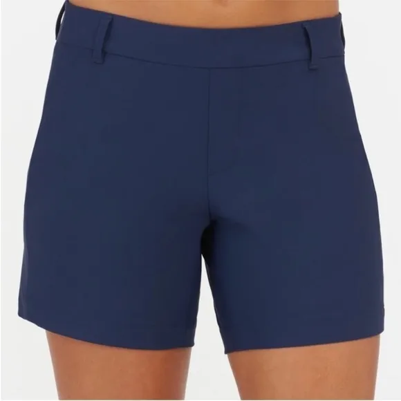 NWT Spanx Sunshine Shorts 6” In Sunkissed Navy Blue