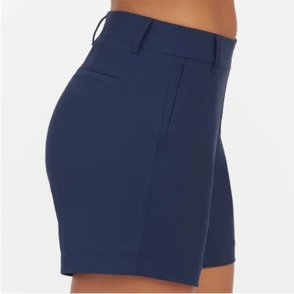NWT Spanx Sunshine Shorts 6” In Sunkissed Navy Blue