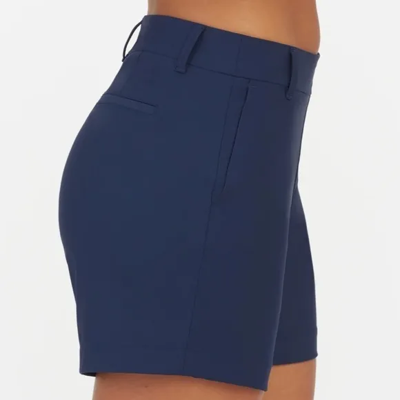 NWT Spanx Sunshine Shorts 6” In Sunkissed Navy Blue