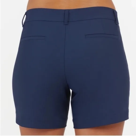 NWT Spanx Sunshine Shorts 6” In Sunkissed Navy Blue