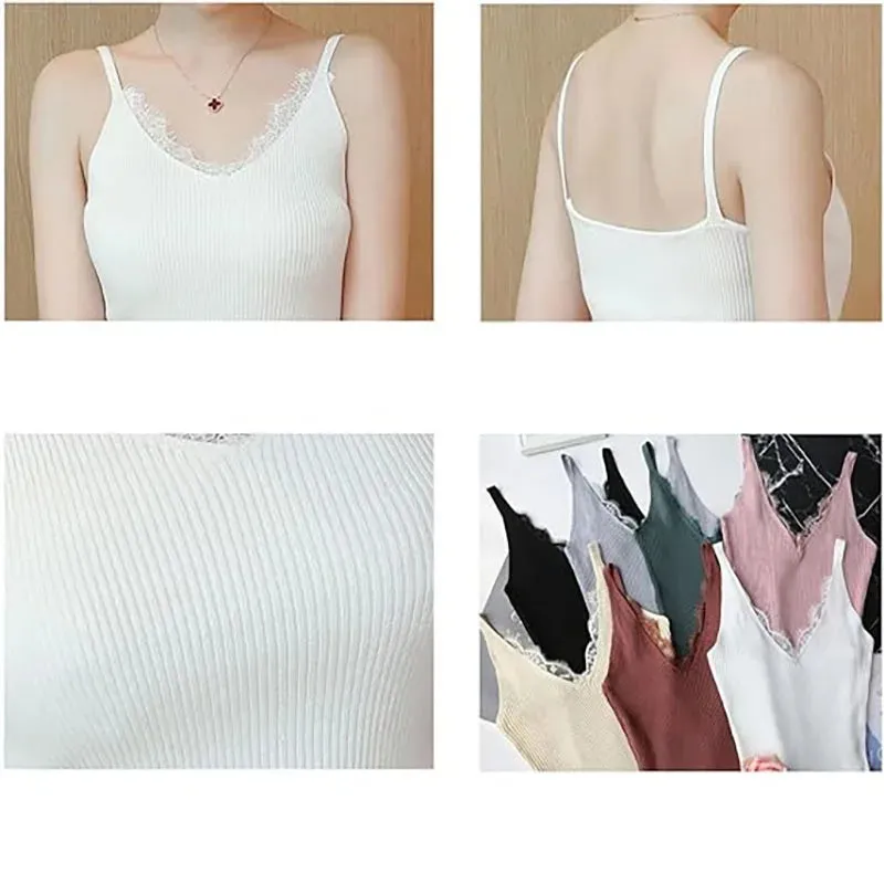 Obsidian Phoenix Sleeveless Knitted Tank Top