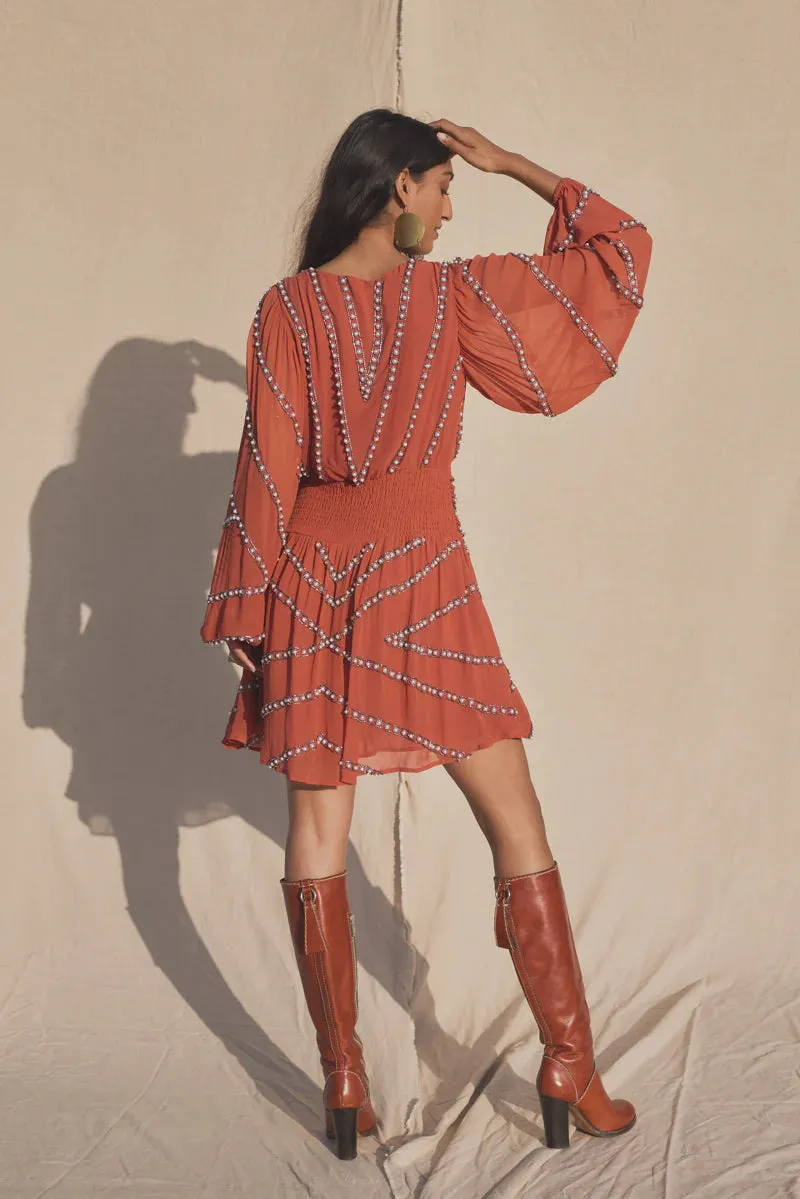 Odyssey Lapis Mini Dress - Jen's Pirate Booty