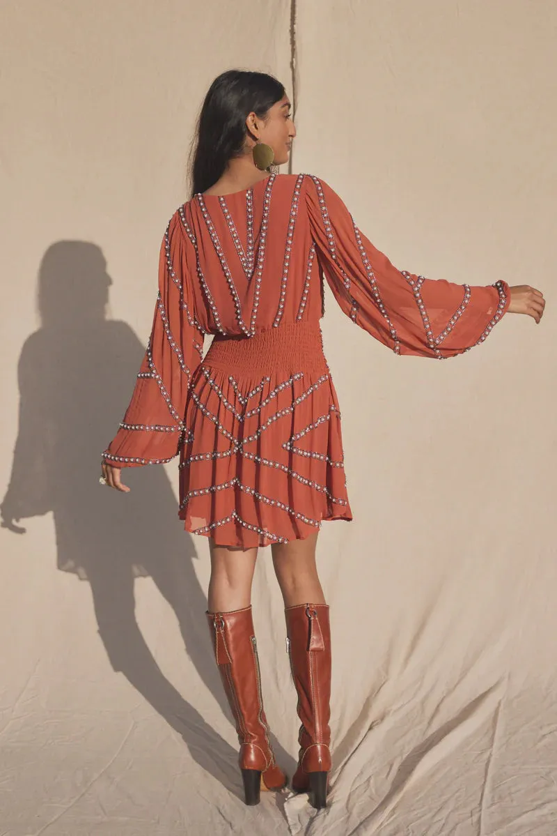 Odyssey Lapis Mini Dress - Jen's Pirate Booty
