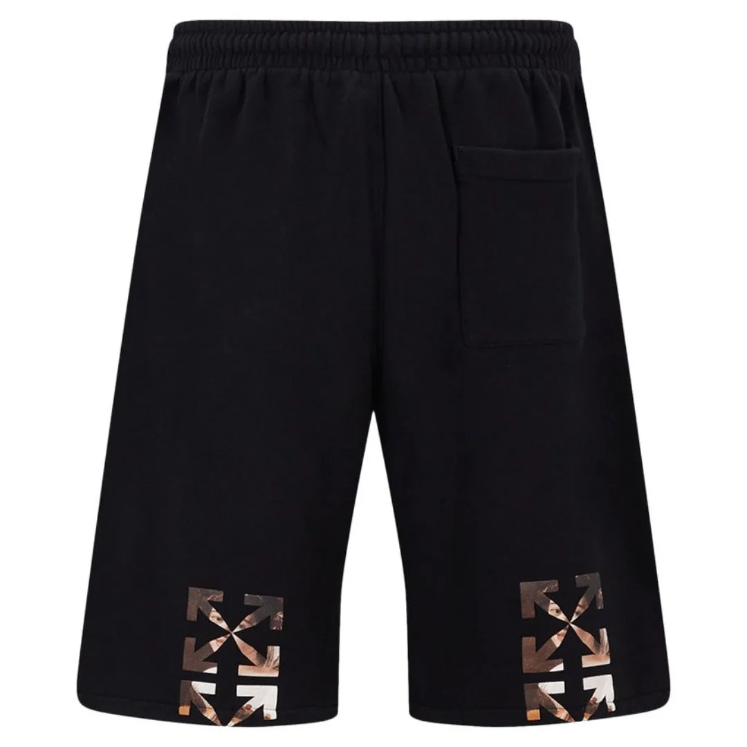 Off-White Mens Shorts OMCI013S22FLE0011001 Black