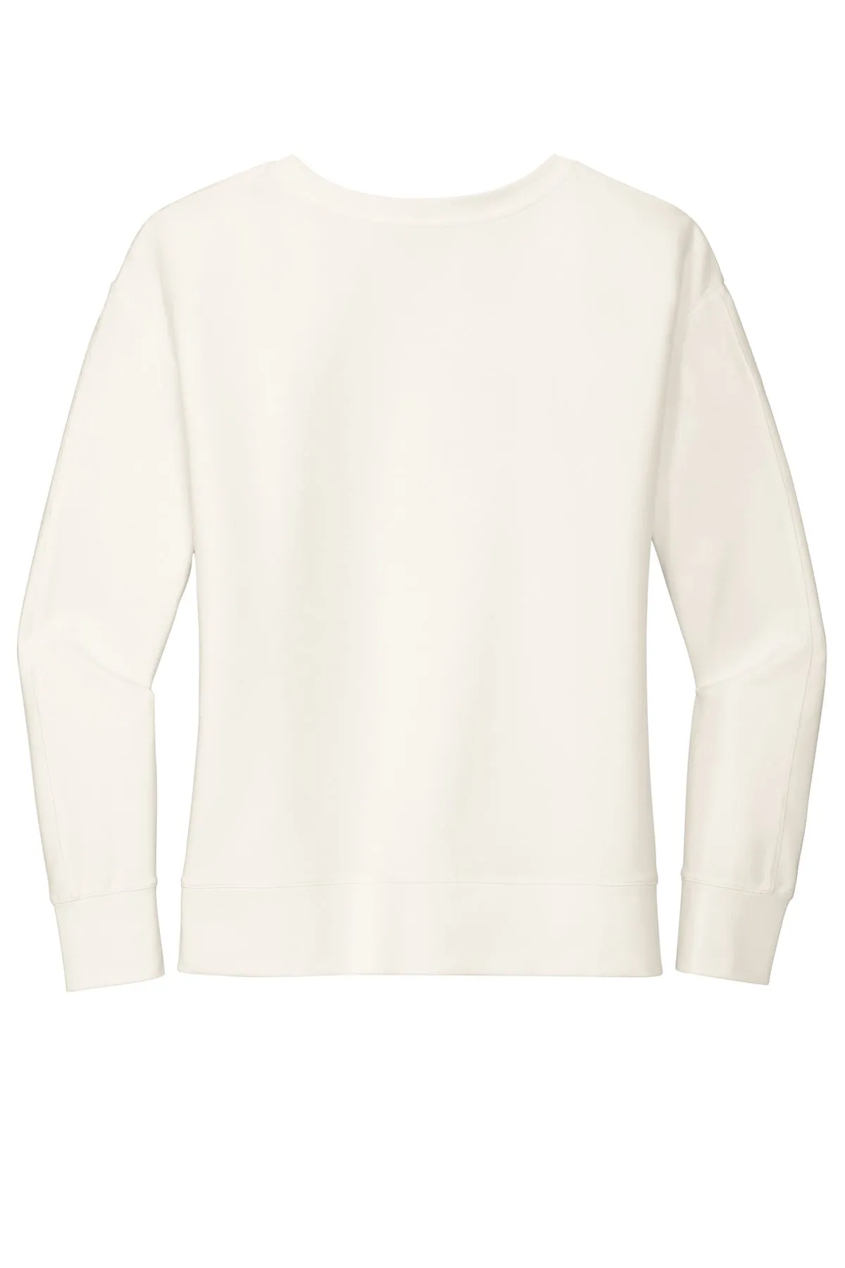 OGIO Women's Luuma Flex Long Sleeve V-Neck LOG825 Ivory Snow