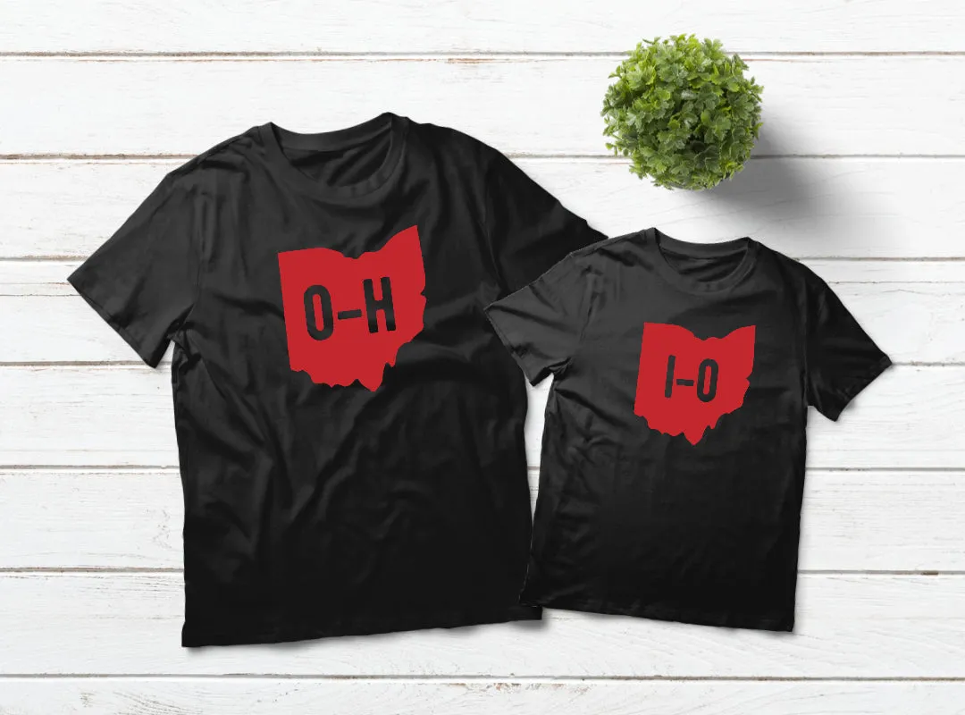 Ohio Father Son Matching Shirts