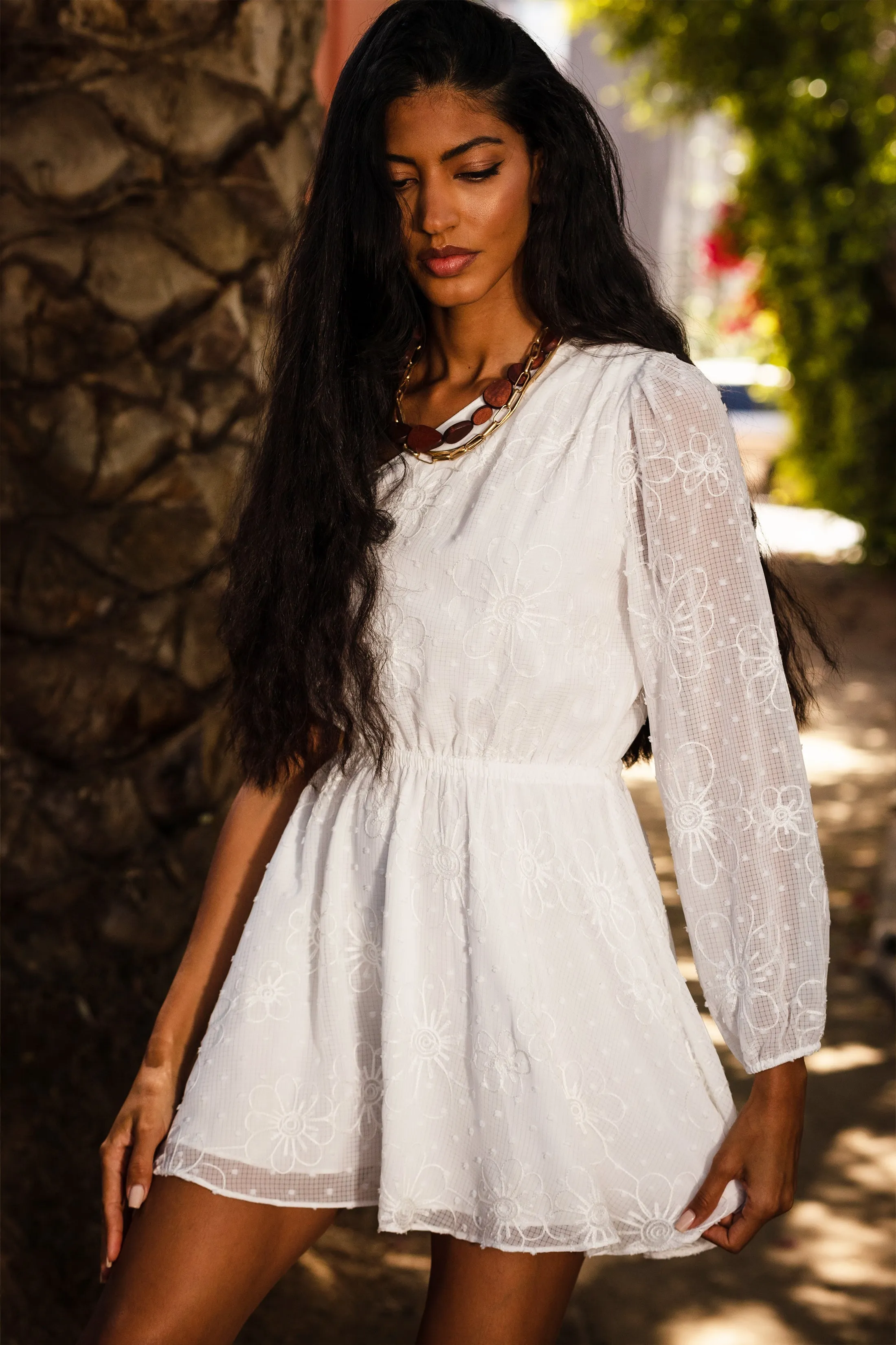 One Shoulder Fit & Flare Dress