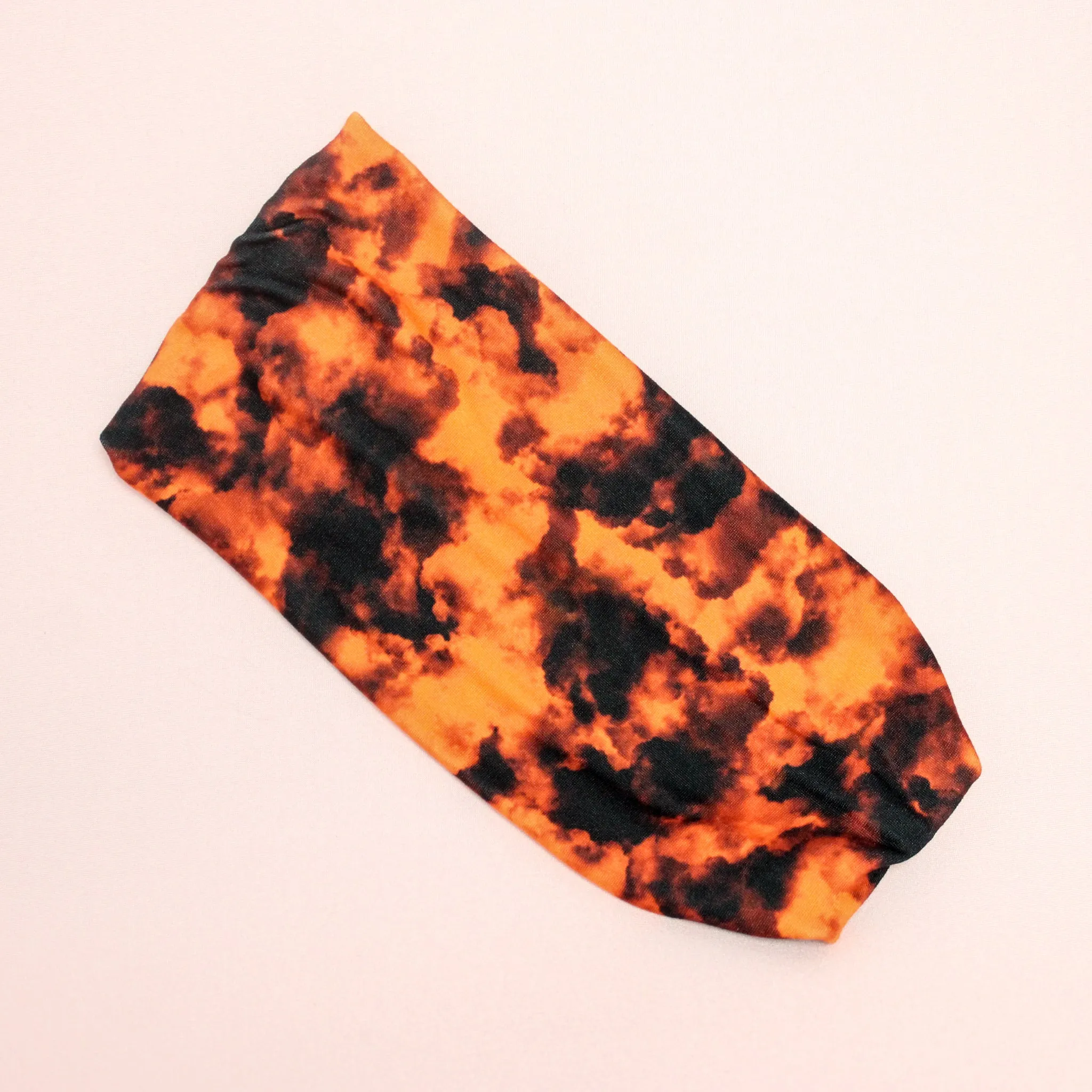 Orange and Black Stretch Headband