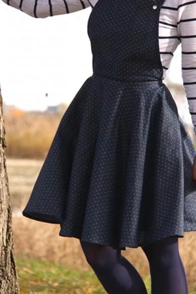 Overall Shorts Dress