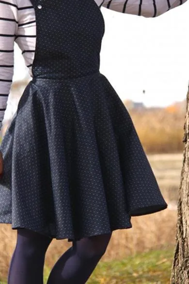 Overall Shorts Dress