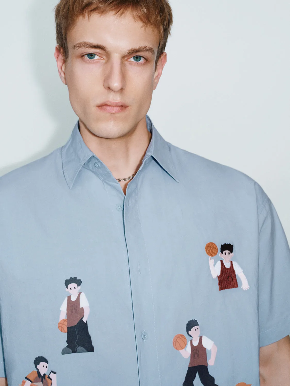 Oversized Short Sleeve Shirts