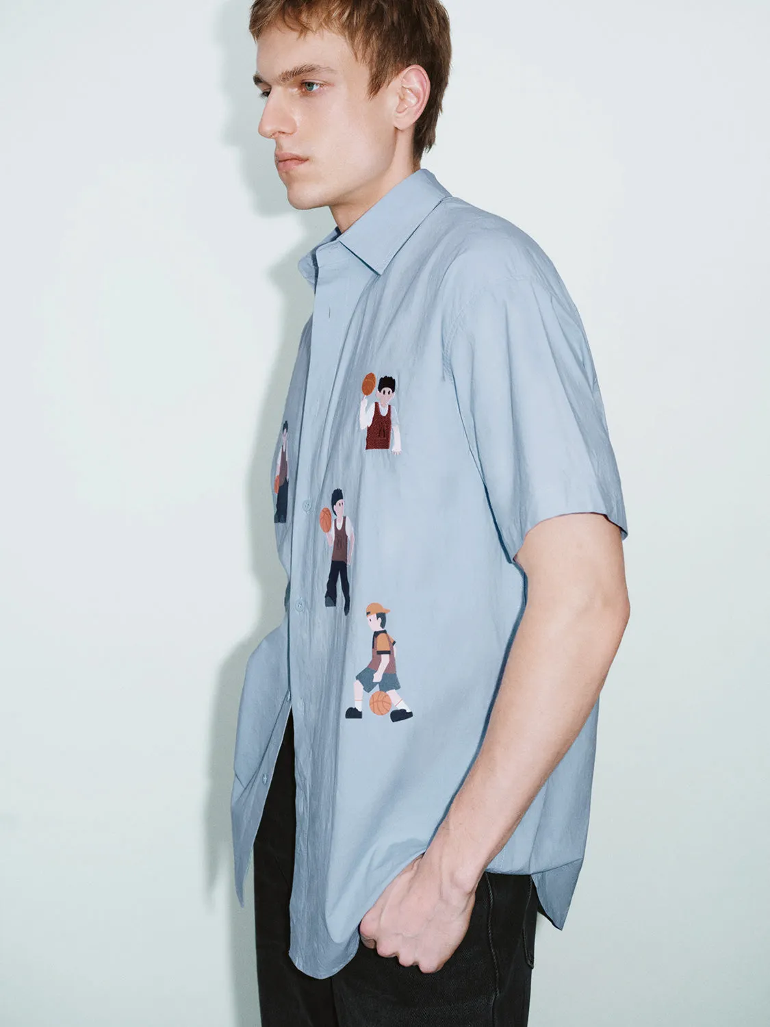 Oversized Short Sleeve Shirts