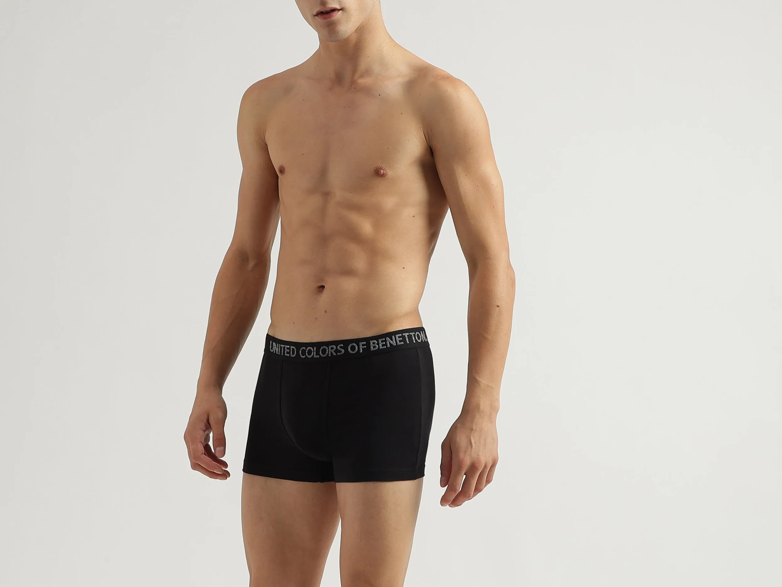 Pack of 3 Solid Colour Low Rise Boxer Briefs