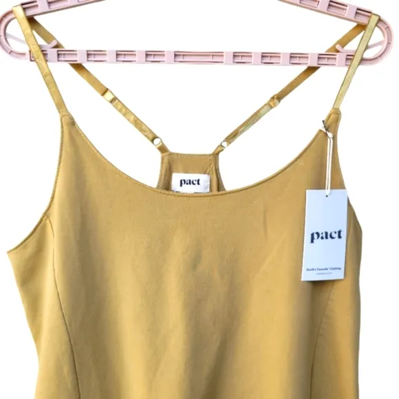 Pact The Studio Athleisure Organic Cotton Built in Shorts Dress Size XL NWT