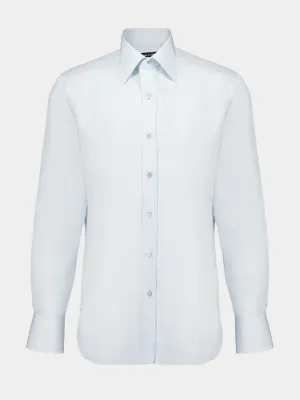 Pale Aqua Lightweight Lyocell Shirt