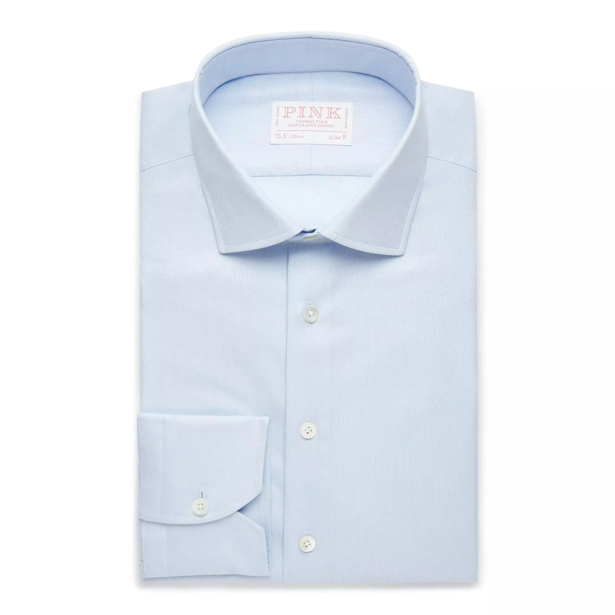 Pale Blue Slim Fit Royal Oxford Formal Shirt