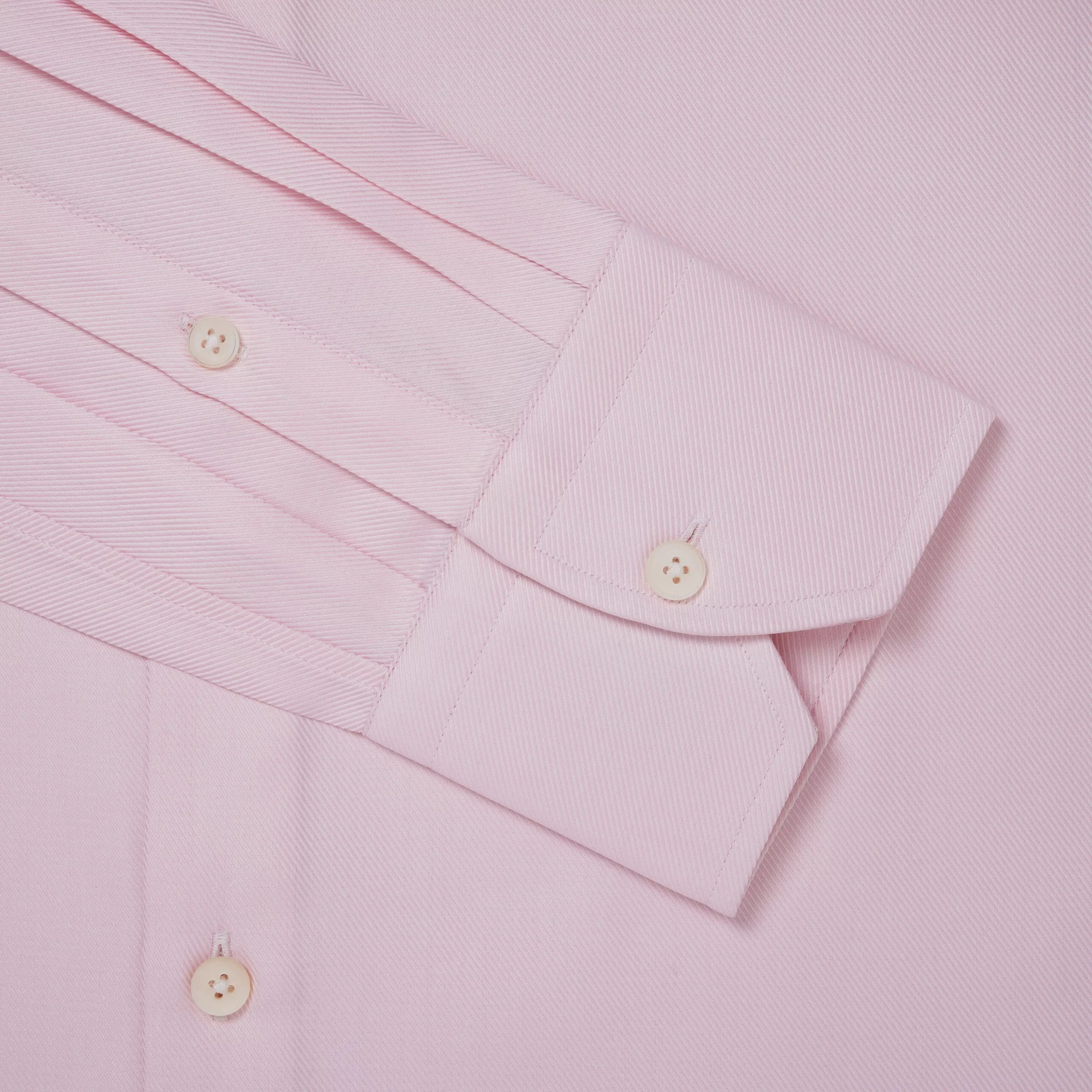 Pale Pink Slim Fit Royal Twill Formal Shirt